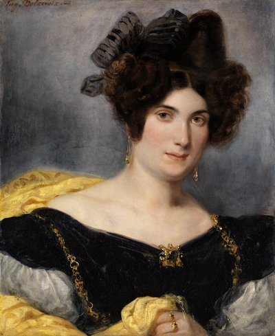 Madame François Simon by Ferdinand Victor Eugene Delacroix